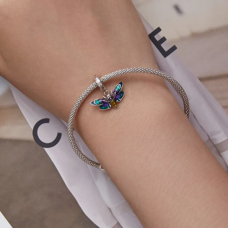 (image for) Pandora Style Weird Bee Dangle - SCC2374 - View 5
