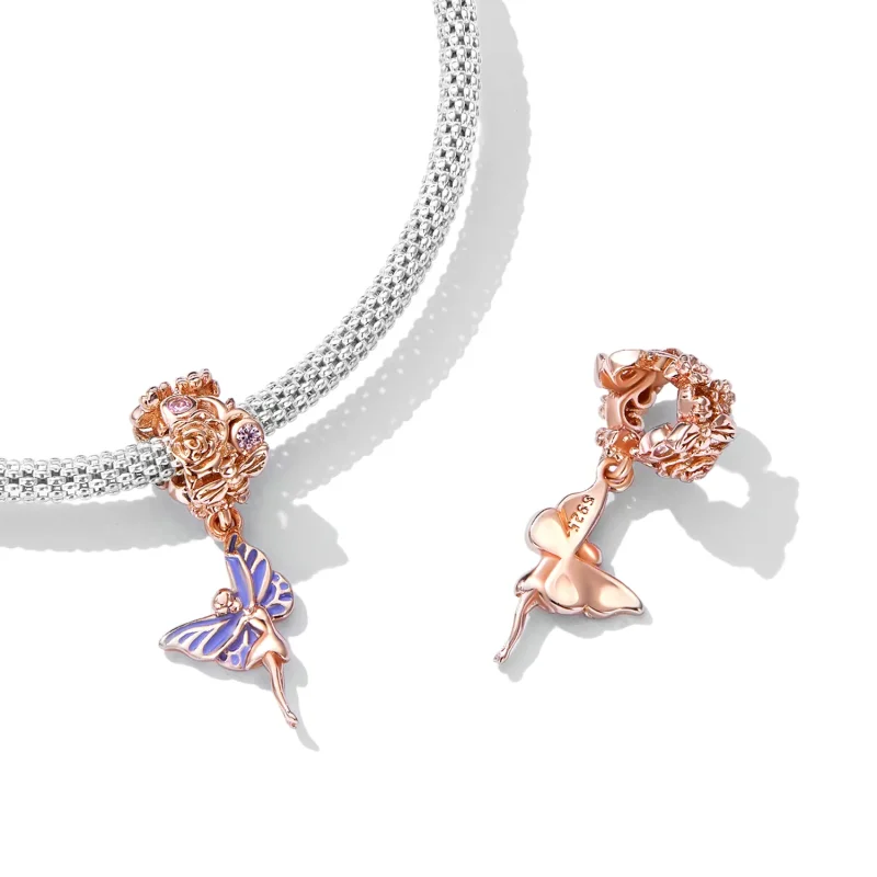 (image for) Pandora Style Wishing Fairy Dangle - SCC2297 - View 4