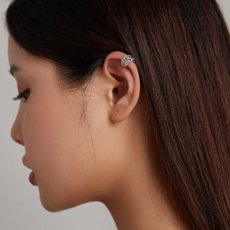 (image for) Pandora Style Beast Tooth Ear clip - SCE1203 - View 6