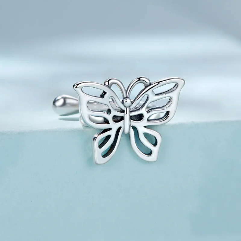 (image for) Pandora Style Butterfly Ear clip - SCE1506 - View 2