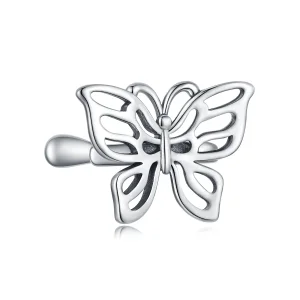 (image for) Pandora Style Butterfly Ear clip - SCE1506