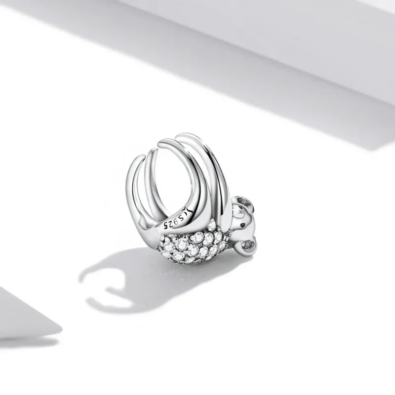 (image for) Pandora Style Koala Ear clip - SCE1338 - View 2