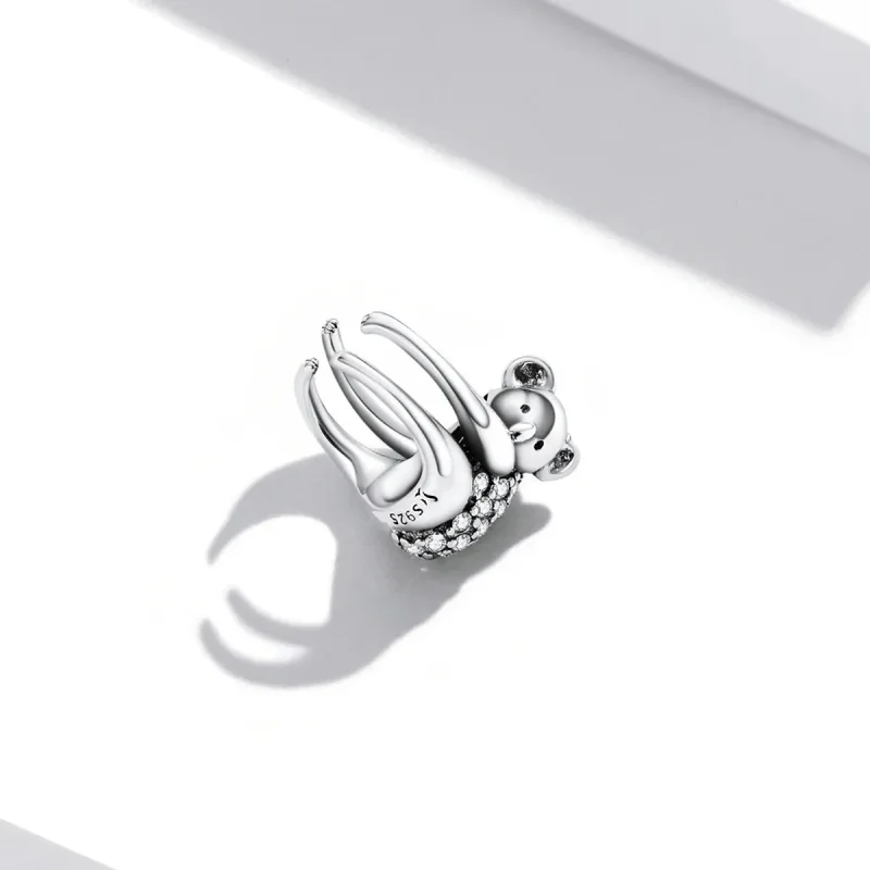 (image for) Pandora Style Koala Ear clip - SCE1338 - View 3