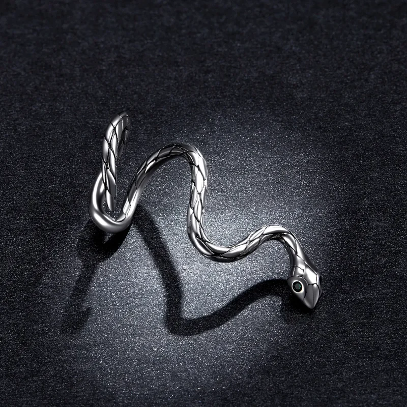 (image for) Pandora Style Mystic Snake Ear clip - BSE510 - View 5