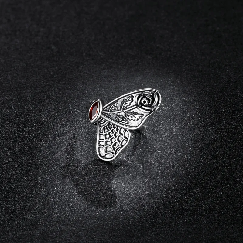 (image for) Pandora Style Retro Butterfly Ear clip - BSE533 - View 5
