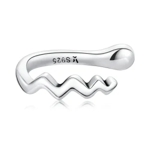 (image for) Pandora Style Simple Wave Ear clip - SCE1313
