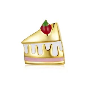 (image for) Pandora Style 18ct Gold Plated Dessert Stud Earrings - SCE1160