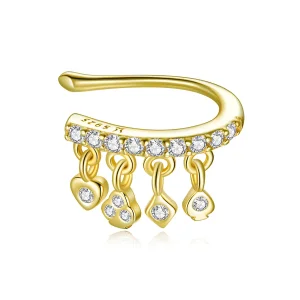 (image for) Pandora Style 18ct Gold Plated My Girl Ear clip - SCE1075