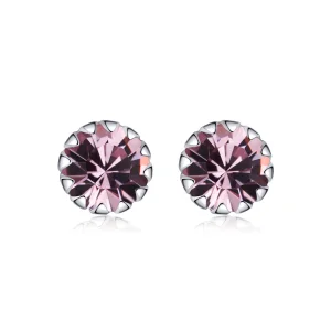 (image for) Pandora Style Silver Birthstone June Stud Earrings - SCE862-6