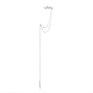 (image for) Pandora Style Silver Fresh Grass Dangle Earrings - BSE363