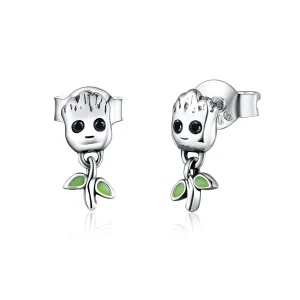 (image for) Pandora Style Silver Groot Stud Earrings - SCE900