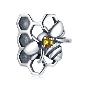 (image for) Pandora Style Silver Homing Bee Stud Earrings - SCE1171