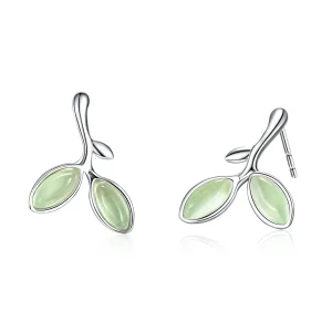 Pandora Style Silver Hope Stud Earrings - SCE465 (image for) Pandora Style Silver Hope Stud Earrings - SCE465