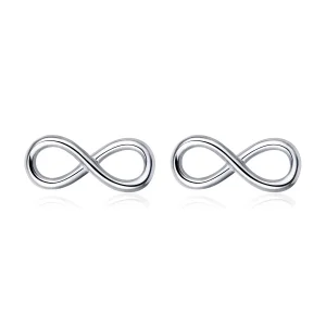 (image for) Pandora Style Silver Infinite Love Stud Earrings - SCE562