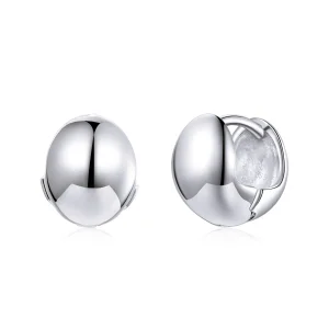 (image for) Pandora Style Silver Mirror Stud Earrings - SCE1119