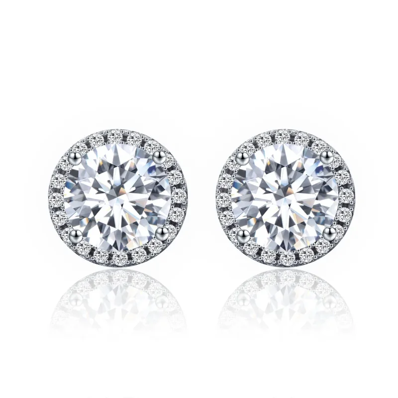 (image for) Pandora Style Silver Noble Light Stud Earrings - SCE358