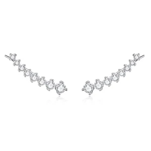 (image for) Pandora Style Silver Shiny Light Stud Earrings - SCE920