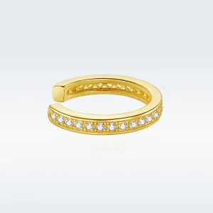 (image for) Pandora Style Silver Simple Ear clip - SCE998-B