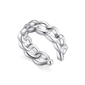 (image for) Pandora Style Silver Single Ear Ear clip - SCE1027