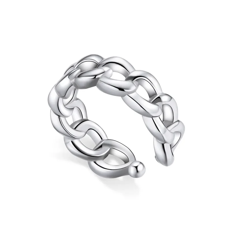 (image for) Pandora Style Silver Single Ear Ear clip - SCE1027