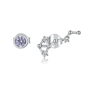 (image for) Pandora Style Silver Starry Sky Stud Earrings - SCE912-8