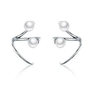 Pandora Style Silver Tender You Stud Earrings - SCE306 (image for) Pandora Style Silver Tender You Stud Earrings - SCE306