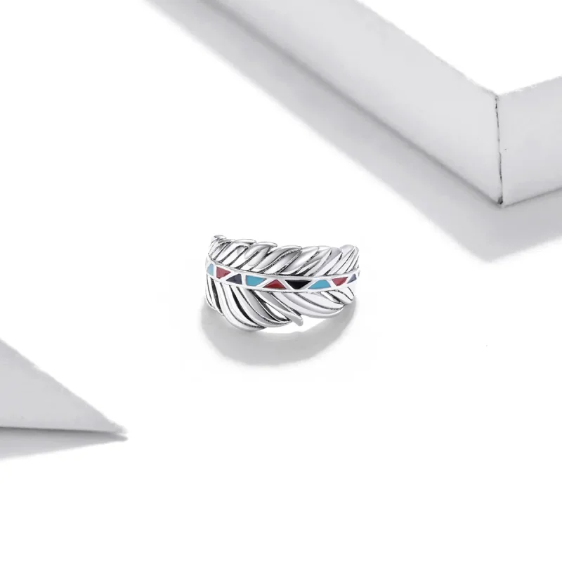 (image for) Pandora Style Silver Wings Ear clip - SCE1114 - View 2