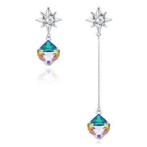 (image for) Pandora Style Aurora Love Hanging Earrings - SCE545