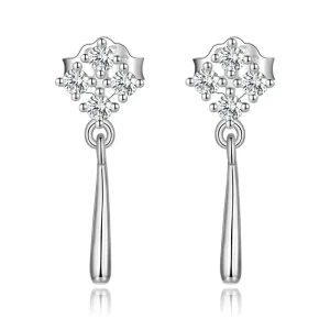(image for) Pandora Style Delicate Hanging Earrings - BSE600-A