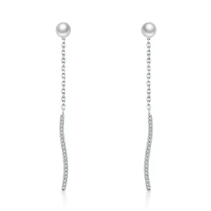 (image for) Pandora Style Love At First Sight Hanging Earrings - VSE126