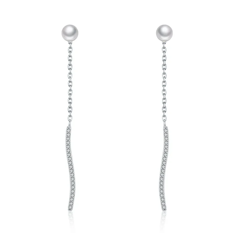 (image for) Pandora Style Love At First Sight Hanging Earrings - VSE126