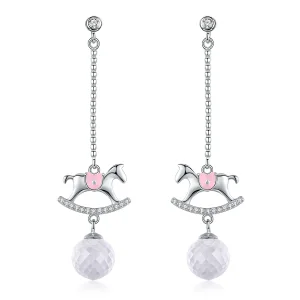 (image for) Pandora Style Playground Hanging Earrings - BSE038
