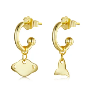 (image for) Pandora Style Taste Hanging Earrings - SCE1188-B