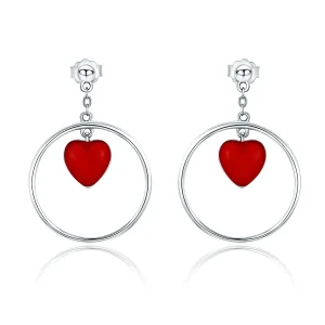 (image for) Pandora Style Throbbing Hanging Earrings - SCE360-A