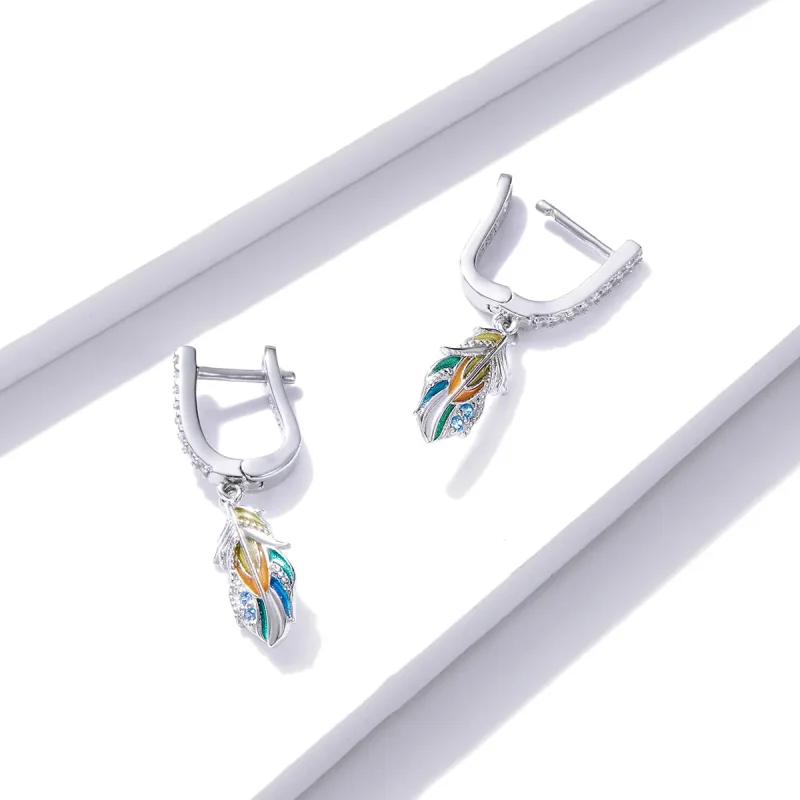 (image for) Pandora Style Iroha Hoop Earrings - BSE485 - View 4