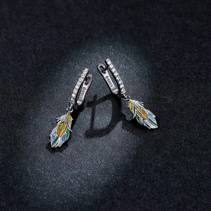 (image for) Pandora Style Iroha Hoop Earrings - BSE485 - View 5