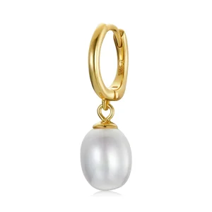 (image for) Pandora Style Mystic Spain - The Pearl Hoop Earrings - SCE1146