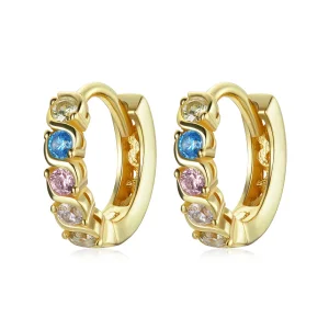 (image for) Pandora Style Shine Hoop Earrings - SCE1166-B