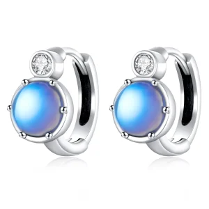 (image for) Pandora Style Simple Symphony Hoop Earrings - SCE1411