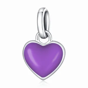 (image for) Pandora Style Me Love - Grape Purple Dangle - SCP063-VT