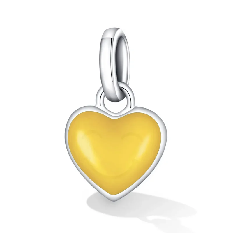 (image for) Pandora Style Me Love - Lemon Yellow Dangle - SCP063-YE - View 2
