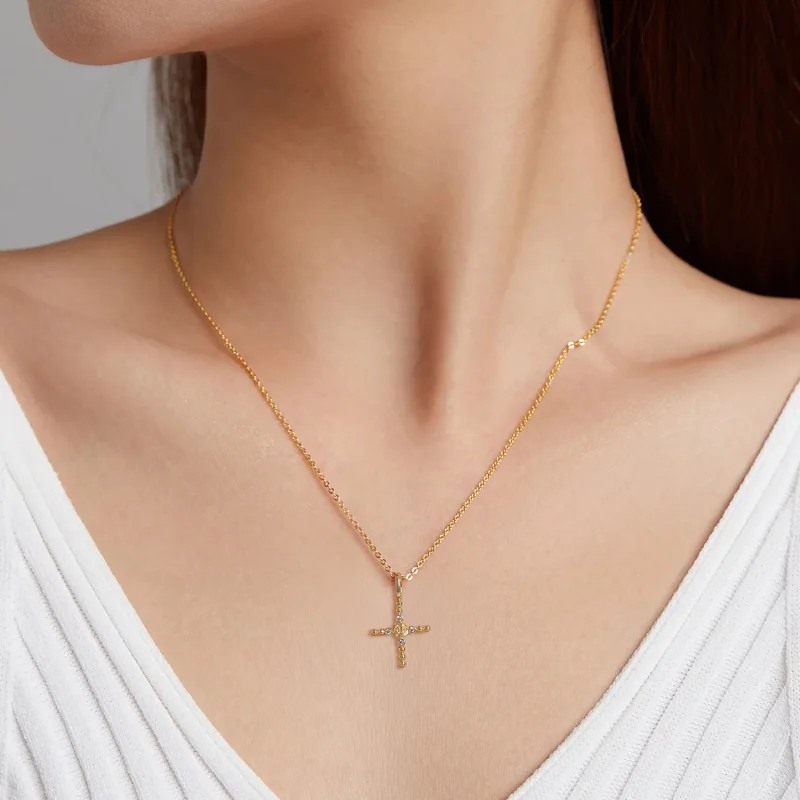 (image for) Pandora Style Me Pop Art - Cross Dangle - SCP057 - View 3