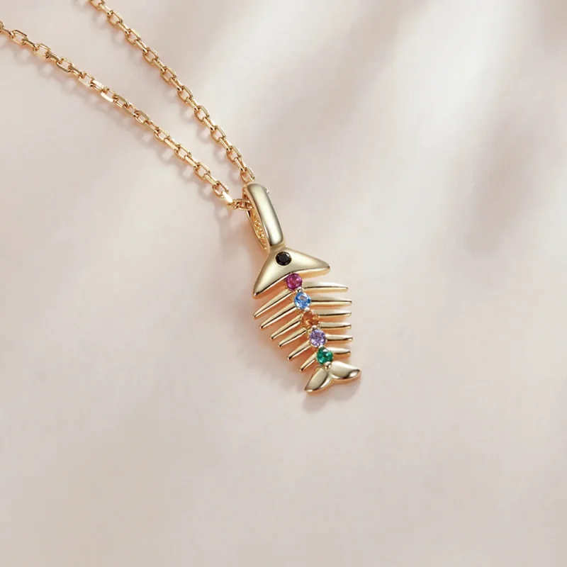 (image for) Pandora Style Me Pop Art - Fishbone Dangle - SCP054 - View 2