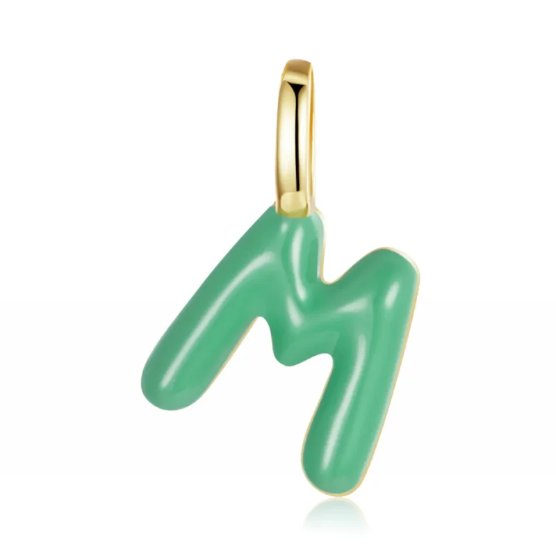 (image for) Pandora Style Me Pop Art - Letter M Dangle - SCP050