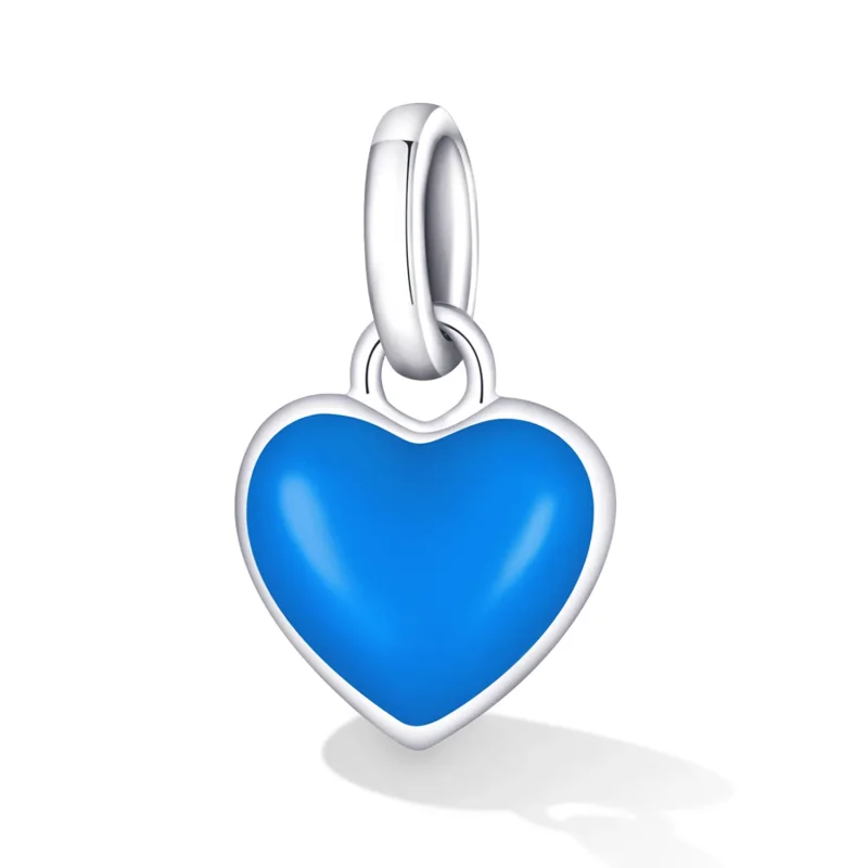 (image for) Pandora Style Me Sky Blue Love Dangle - SCP063-BU - View 2