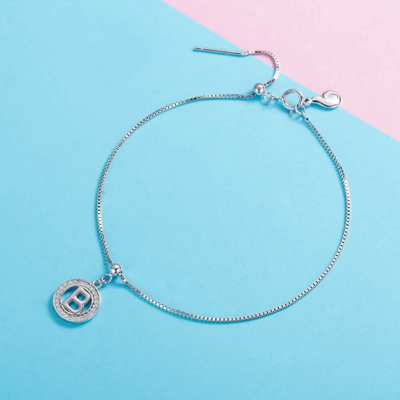 (image for) Pandora Style Me Wish Letter-B Dangle - BSP001-B - View 2