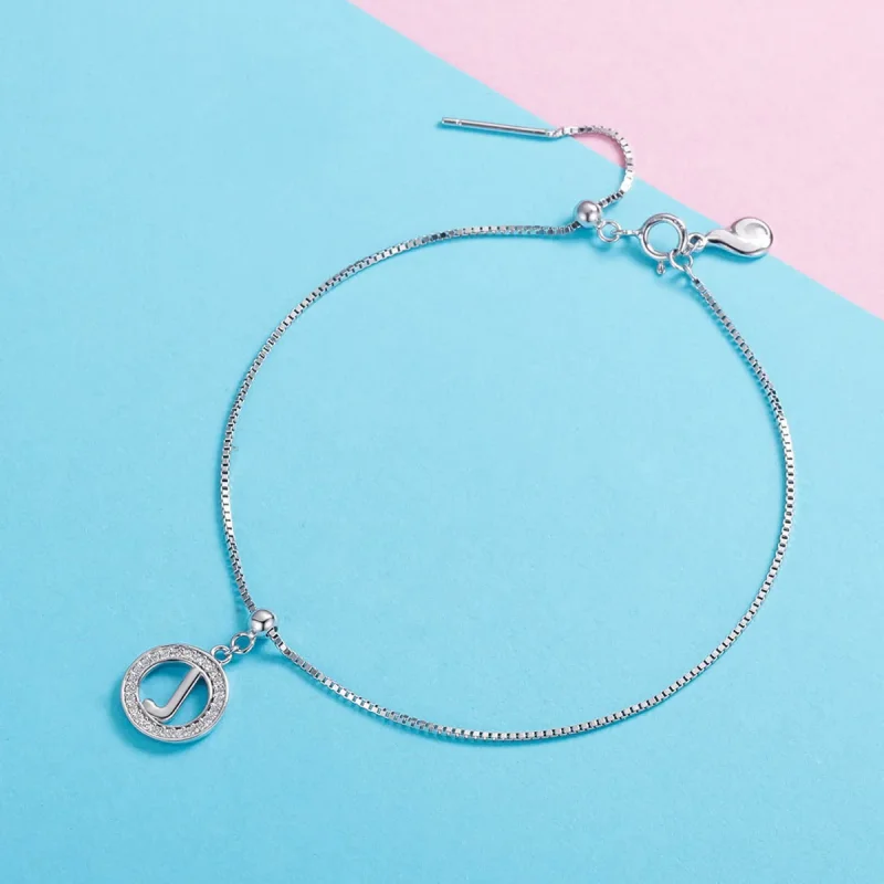 (image for) Pandora Style Me Wish Letter-J Dangle - BSP001-J - View 2
