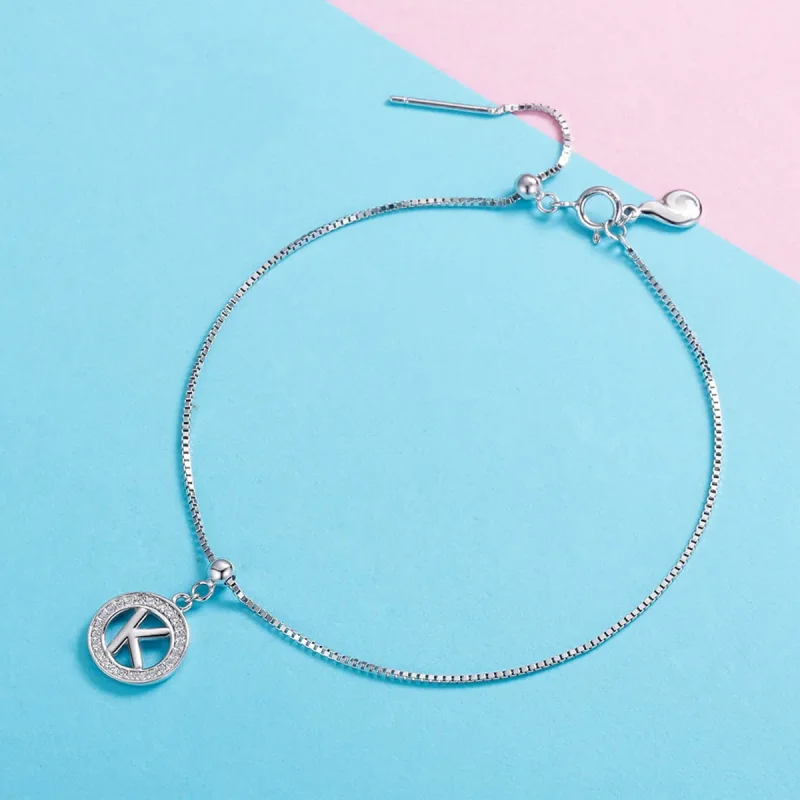 (image for) Pandora Style Me Wish Letter-K Dangle - BSP001-K - View 2