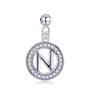 (image for) Pandora Style Me Wish Letter-N Dangle - BSP001-N