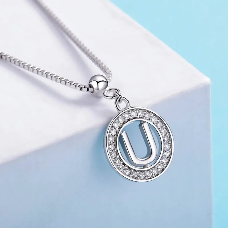 (image for) Pandora Style Me Wish Letter-U Dangle - BSP001-U - View 4